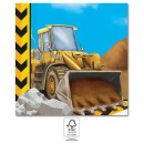 Construction Grabber napkin 20 pcs 33x33 cm FSC