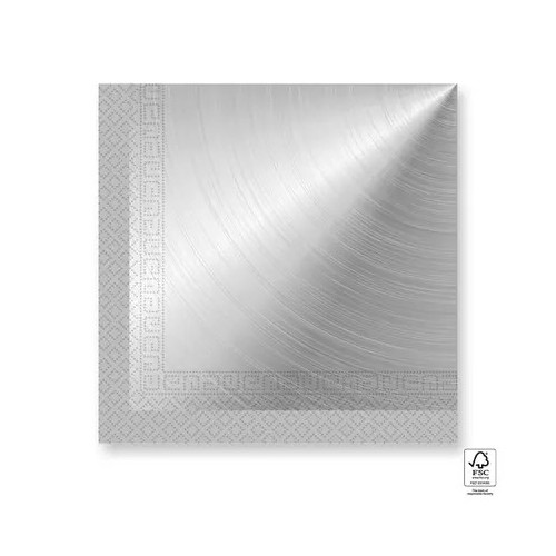 Colour Next Generation Silver napkin 20 pcs 33x33 cm FSC