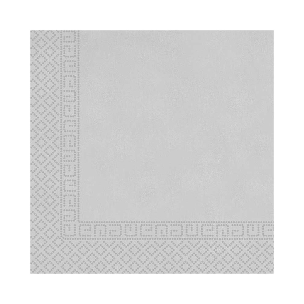 Colour Unicolour Silver Napkin 20 pcs 33x33 cm FSC