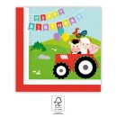 Farm  Party napkin set 20 pcs 33x33 cm FSC