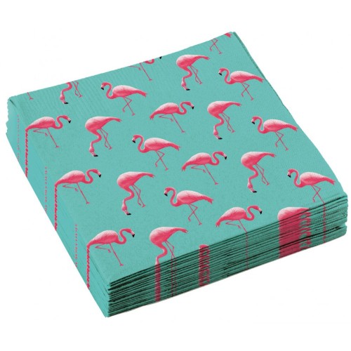 Flamingo Pink napkin 20 pcs 33x33 cm