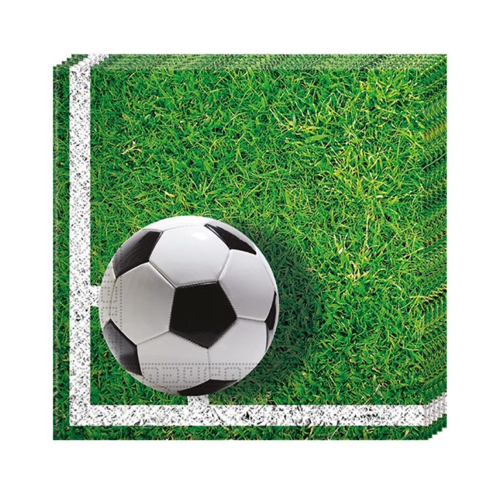 Football Soccer Field napkin 20pcs 33x33 cm