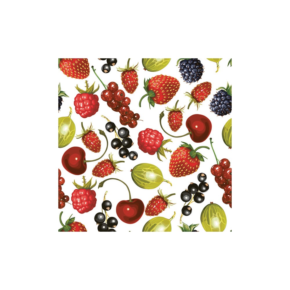 Fruits Summer Fruits napkin pack of 20 33x33 cm