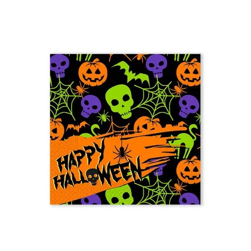 Halloween Happy napkin 20 pcs 33x33 cm FSC