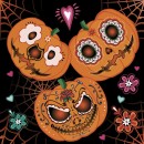 Halloween Mexican Pumpkins napkin, set of 20, 33x33 cm