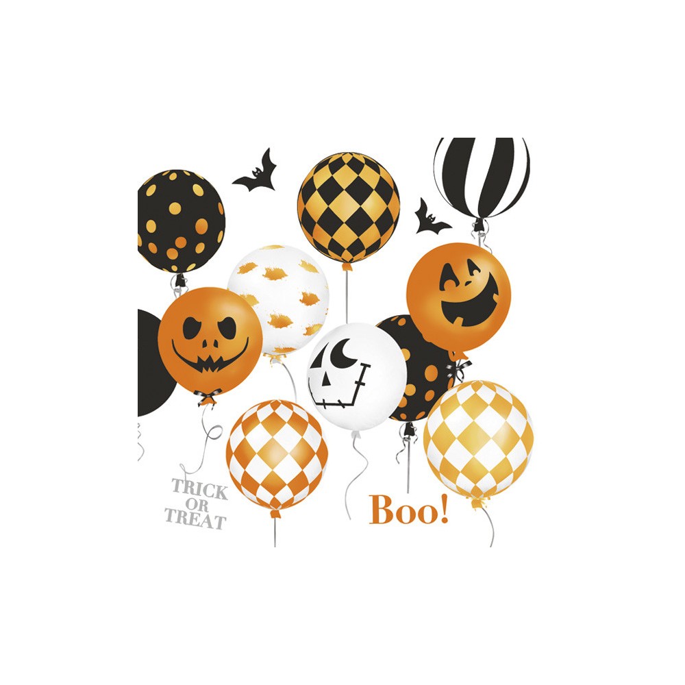 Halloween Scary Balloons napkin 20 pcs 33x33 cm