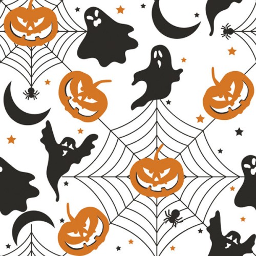 Halloween Scary napkin pack of 20 25x25 cm