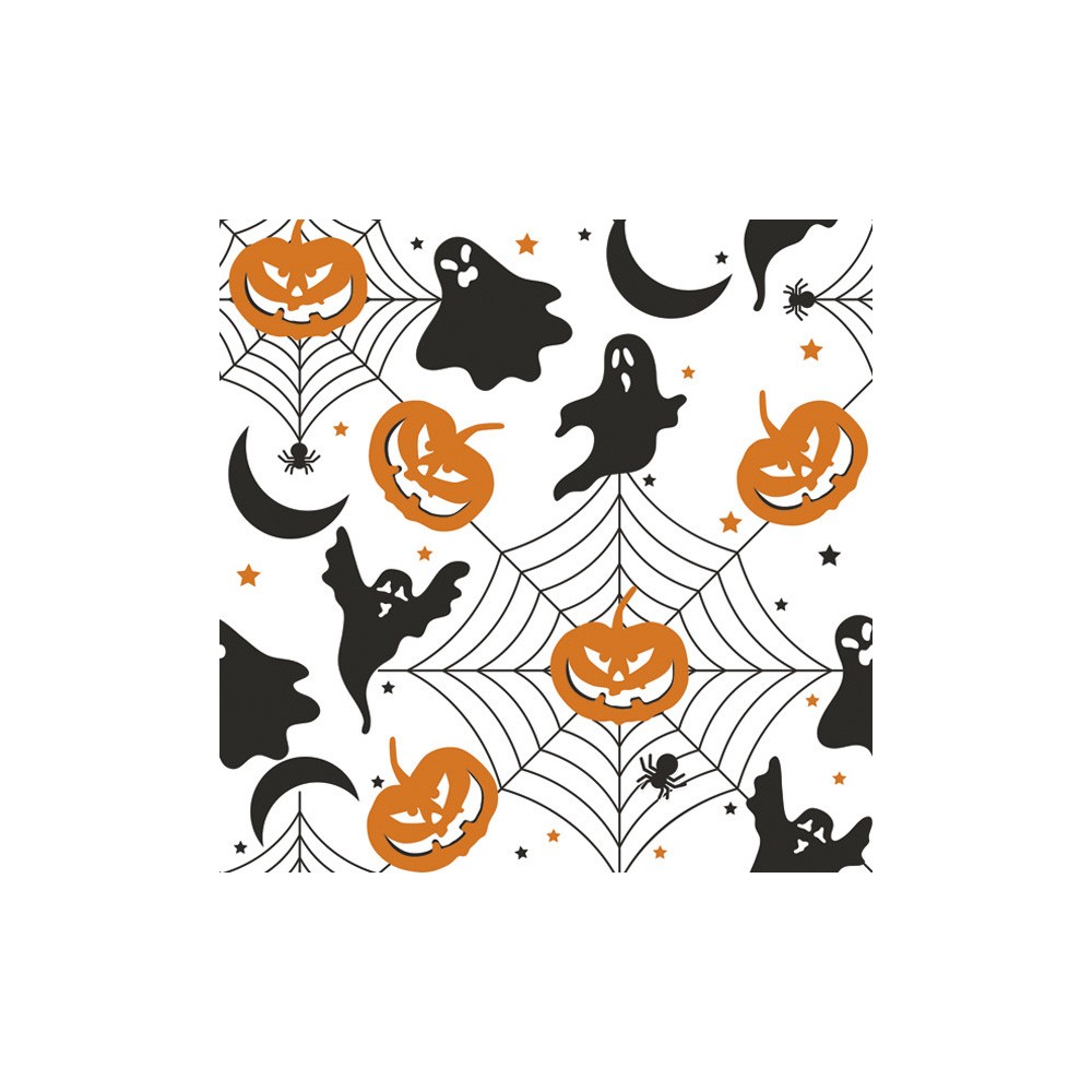 Halloween Scary napkin pack of 20 25x25 cm
