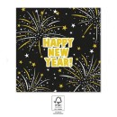 Happy New Year Flares Happy New Year napkin 20 pcs 33x33 cm