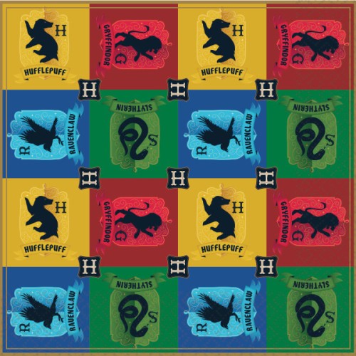 Harry Potter Houses 16-piece napkin 33x33 cm