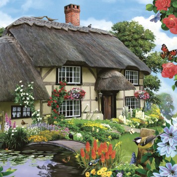 Colour Countryfield Cottage Napkin 20 pcs 33x33 cm