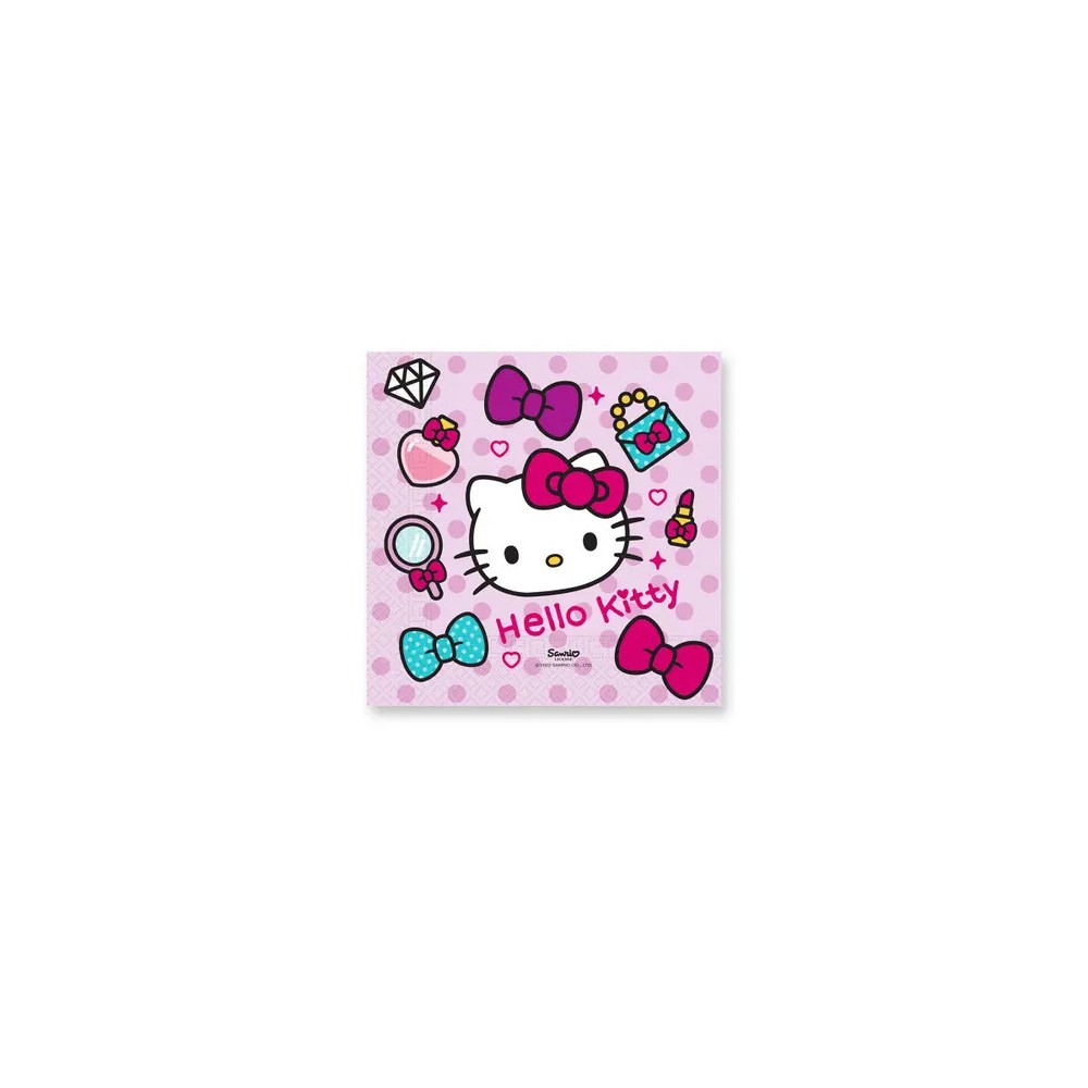 Hello Kitty Fashion napkin 20 pcs 33x33 cm