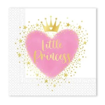 Princess Little Princess napkin 20 pcs 33x33 cm FSC