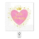 Princess Little Princess napkin 20 pcs 33x33 cm FSC