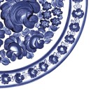 Flower Rose Plate Embroidery Napkin 20 pieces 33x33 cm