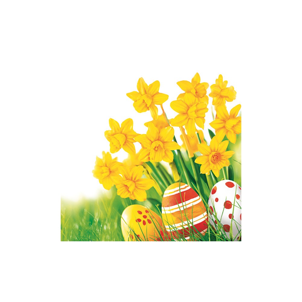 Easter Bunch of Daffodils napkin 20 pcs 25x25 cm