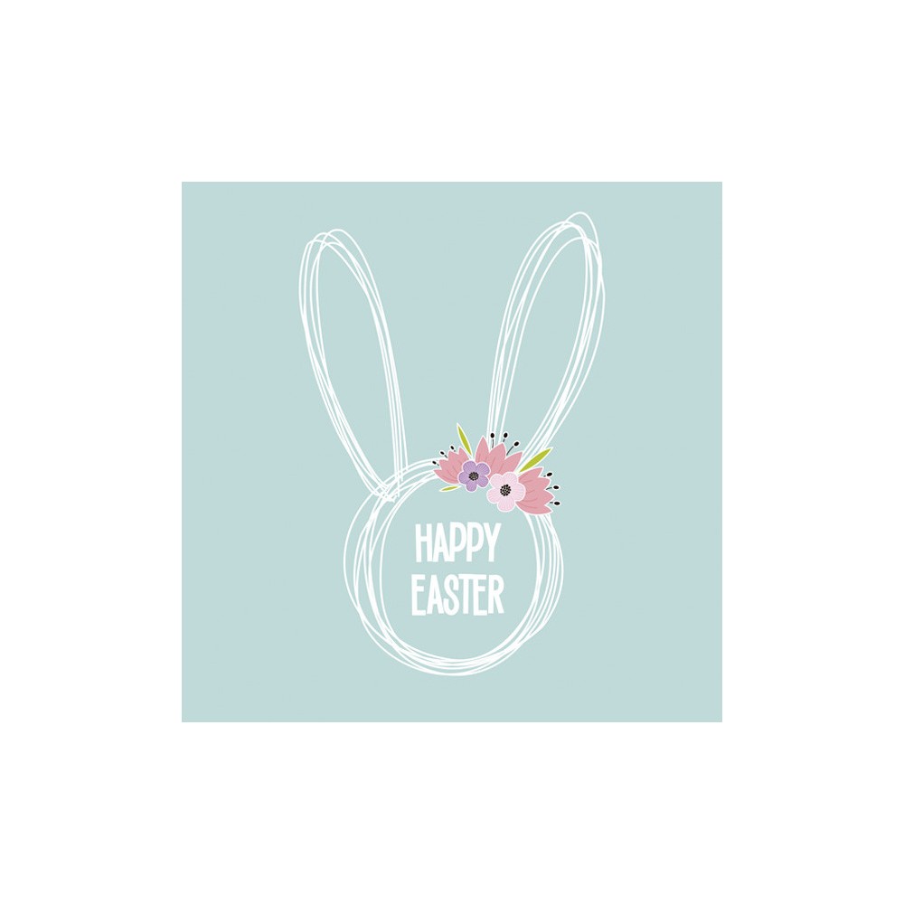 Easter Graphic Bunny napkin 20 pcs 33x33 cm