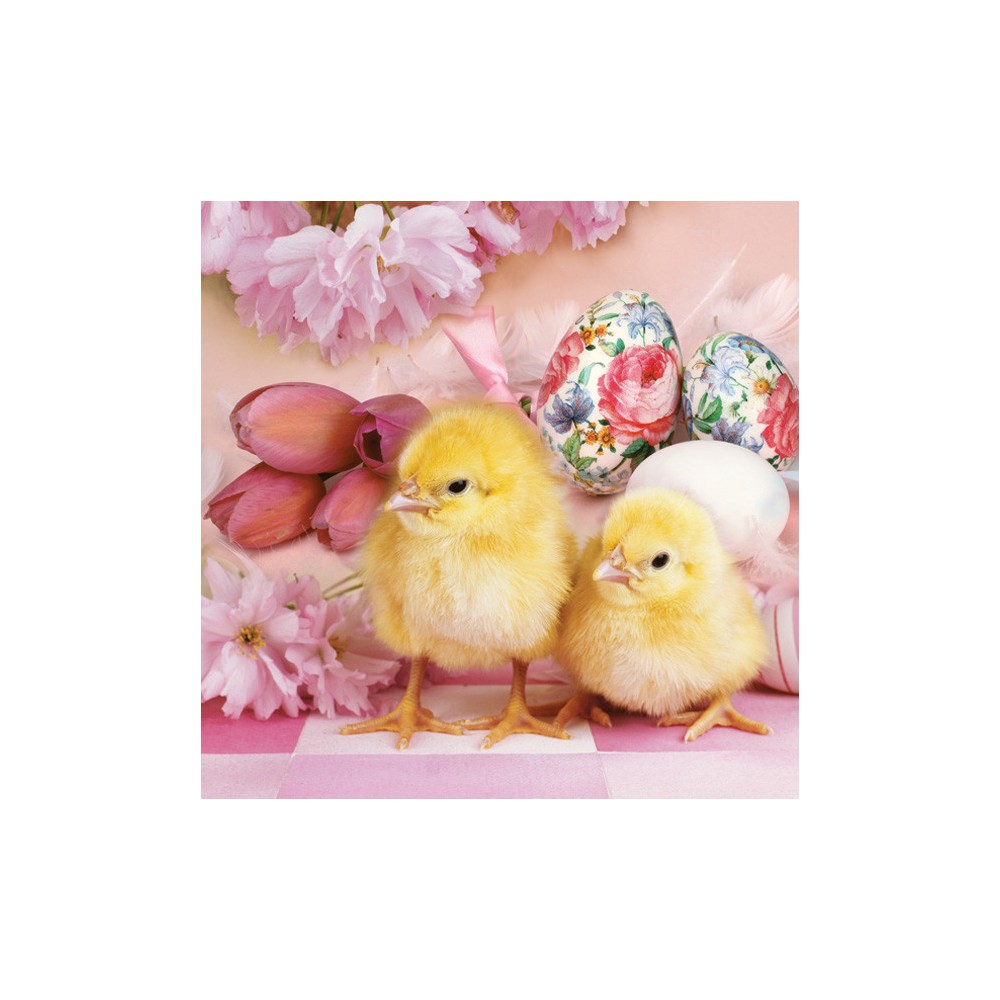 Easter Lovely Chickens napkin 20 pcs 33x33 cm