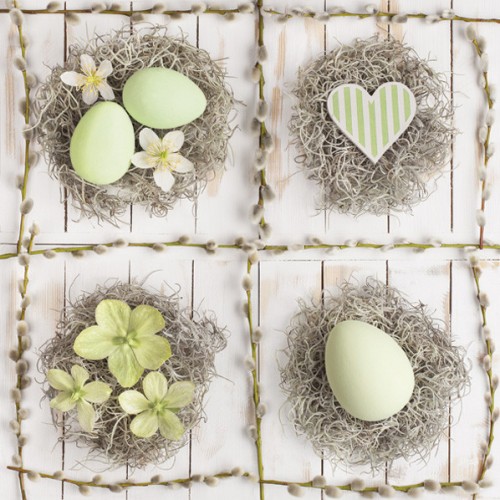 Easter Pastel Collage napkin 20 pcs 33x33 cm