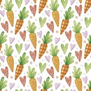 Easter Sweet Carrots napkin pack of 20 25x25 cm