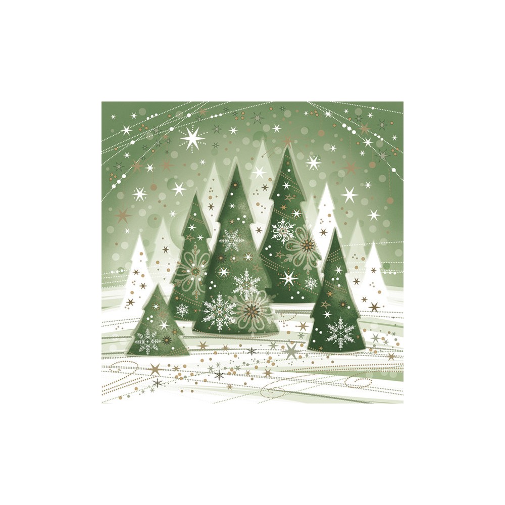 Christmas Ambience Forest napkins, pack of 20, 33x33 cm