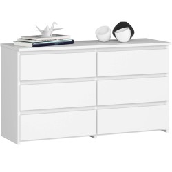 KOMODA CL100 6SZ PK BIAŁA