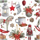 Christmas Decorations napkin 20 pcs 33x33 cm FSC