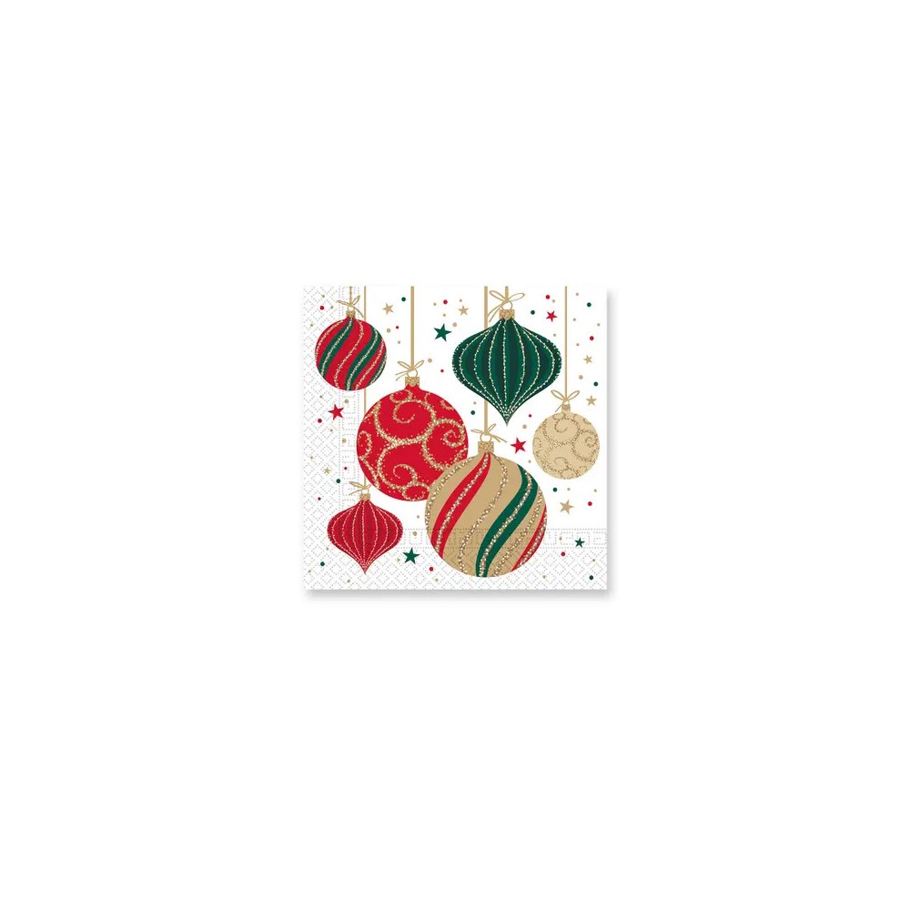 Christmas Decorative Balls i napkin 20 pcs 33x33 cm