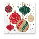 Christmas Decorative Balls i napkin 20 pcs 33x33 cm