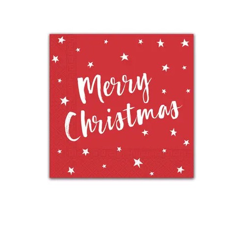Christmas Festive Stars i napkin 20 pcs 33x33 cm