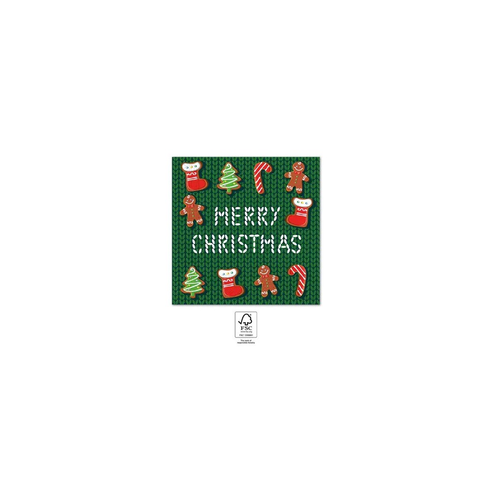 Christmas Handicrafts i napkin 20 pcs 33x33 cm FSC