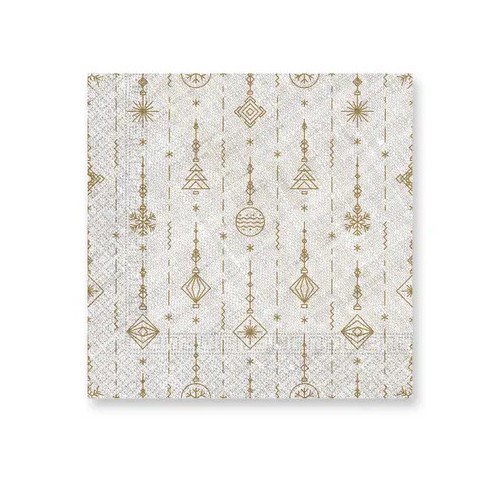 Christmas Hanging Toys i napkin 20 pcs 33x33 cm