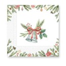 Christmas Jingle Bells i napkin 20 pcs 33x33 cm