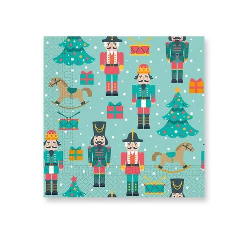 Christmas Nutcracker i napkin pack of 20 33x33 cm