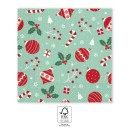 Christmas Ornaments i napkin 20 pcs 33x33 cm