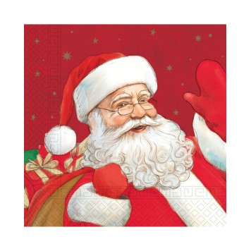 Christmas Santa Claus 20-piece napkin 33x33 cm FSC