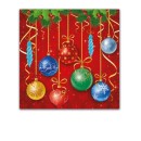 Christmas Sparkling  Balls i Sparkling Balls napkin 20 pcs 33x33 cm