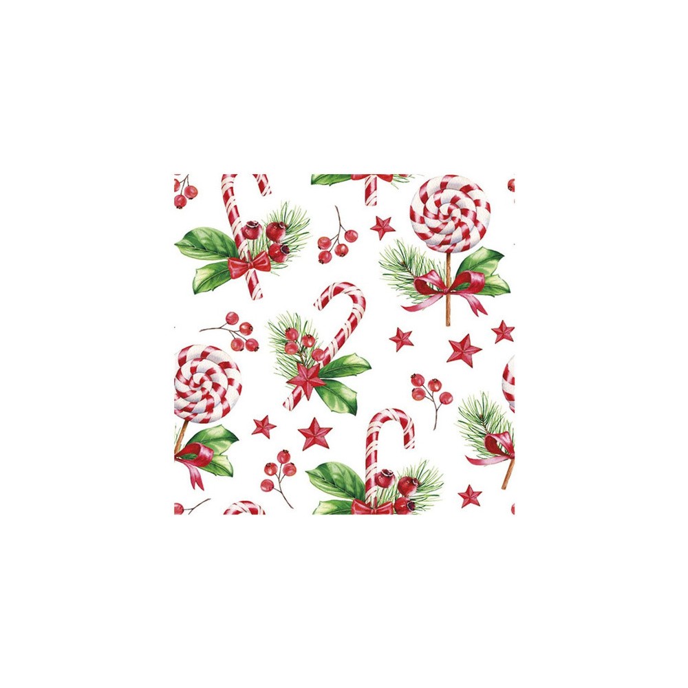Christmas Sweets napkins, pack of 20, 33x33 cm