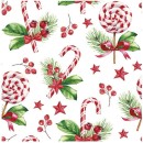 Christmas Sweets napkins, pack of 20, 33x33 cm