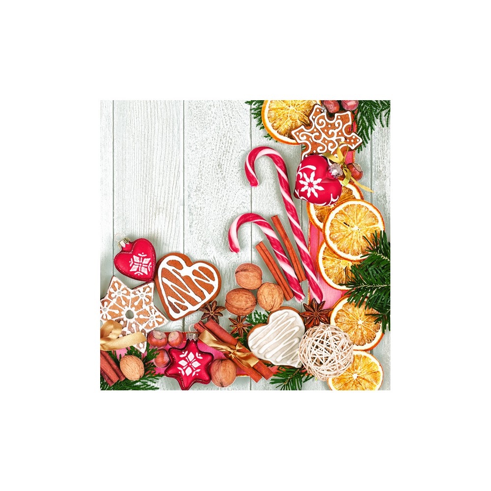 Christmas Tasty napkins, pack of 20, 33x33 cm