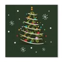 Christmas Xmas Balls i napkins 20 pcs 33x33 cm