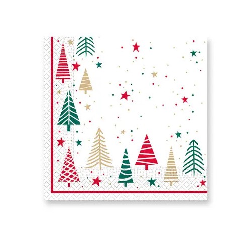 Christmas Xmas Forest i napkin 20 pcs 33x33 cm