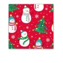 Christmas Xmas Trees and Snowflakes i napkin 20 pcs 33x33 cm