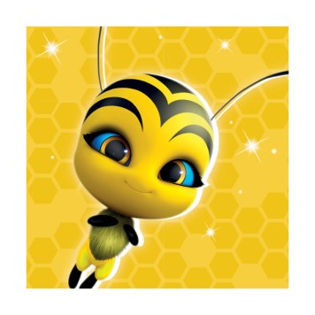 Miraculous Ladybug Kwami napkin 16 pcs 33x33 cm