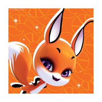 Miraculous Ladybug Kwami napkin 16 pcs 33x33 cm