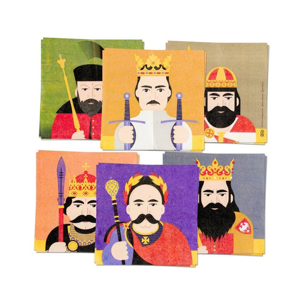 Party Royal Kings Napkin 12 pcs 33x33 cm