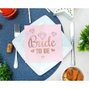 Hen Party Bride To Be Pink napkin 20 pcs 33x33 cm