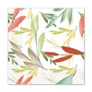 Flower Branches Leaf napkin 20 pcs 33x33 cm FSC