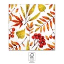 Flower Fallen Leaves Leaf Napkin 20 pcs 33x33 cm FSC