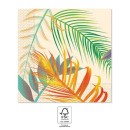 Flower Tropical Leaves Leaf napkin 20 pcs 33x33 cm FSC